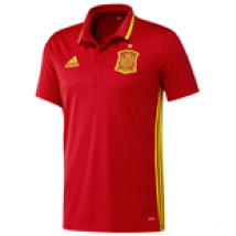 Polo Espagne Adidas Climalite 2016-2017 (Rouge)