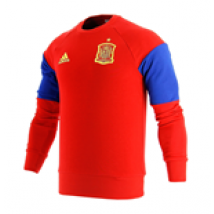 Felpa Spagna 2016-2017 Adidas  (Rosso)