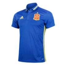 Polo Espagne Adidas Climalite 2016-2017 (Bleu)
