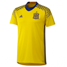 Maglia portiere Spagna 2016-2017 Away Adidas (Gialla)