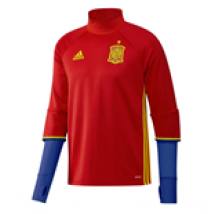 Haut d'Entraînement Espagne Adidas 2016-2017 (Rouge)