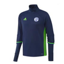 Haut d'Entraînement FC Schalke 04 Adidas 2016-2017 (Bleu marine)