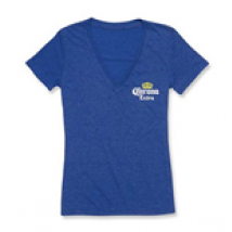 T-shirt Corona da donna Blu