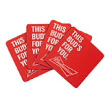 Sous-verres Budweiser