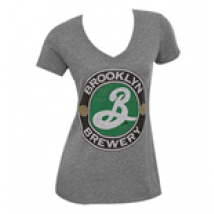 T-shirt Brooklyn Brewery Gris