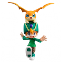 Digimon Adventure G.E.M. Series statuette PVC Takaishi Takeru & Patamon 11 cm