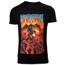 T-shirt Doom Classic Boxart