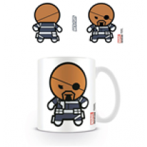 Marvel Comics mug Kawaii Nick Fury