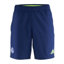 Short FC Schalke 04 Adidas 2016-2017 (Bleu Nuit)