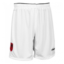 Short de Football Albanie Macron Away 2016-2017 (Blanc)