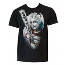 T-shirt Suicide Squad Harley Quinn Broken Glass