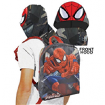 Sac à Dos + Cagoule Spiderman
