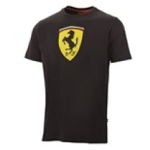 T-shirt Nera Ferrari