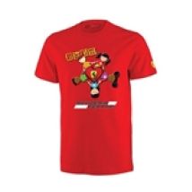 T-shirt Rossa "Kids Love Ferrari"