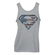 Débardeur Superman Drapeau Américain