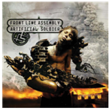 Vinyle Front Line Assembly - Artificial Soldier (Cherry Coloured Vinyl)