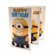 Carte d'Anniversaire Moi, moche et méchant - Les Minions