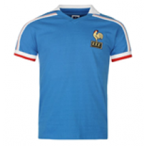 Maillot de Football Score Draw France 1986 Home