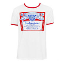 T-shirt Budweiser da uomo