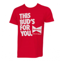 T-shirt Budweiser - This Bud's For You