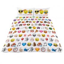 Housse de Couette Emoji 2 Place