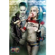 Poster Suicide Squad Joker and Harley Quinn