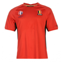 T-shirt Belgio Calcio (Rosso)
