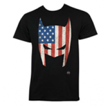 T-shirt Batman Drapeau Américain