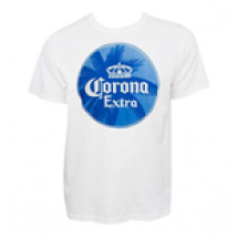 T-shirt Corona Palm Tree Logo