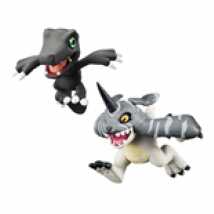 Digimon Adventure Digicolle! Series figurines Agumon & Gabumon Wonder Festival 2016 Limited 6 cm
