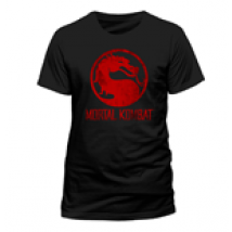 T-shirt Mortal Kombat - Distressed Logo