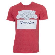 T-shirt Budweiser da uomo