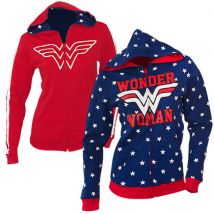 Veste à Capuche Réversible Wonder Woman