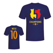 T-shirt Barcellona 2015 Lionel Messi Champions