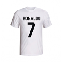 T-shirt Real Madrid (Bianco) Cristiano Ronaldo da bambino