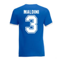 T-shirt Italia Maldini (Blu)