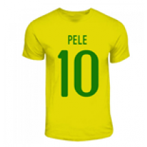 T-shirt Brésil Football (Jaune)