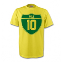 T-shirt Brasile calcio (Giallo)