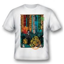 T-shirt Harry Potter Houses Blanc