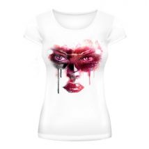T-shirt Catwoman Art (Femmes)