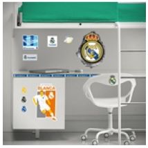 Autocollants Muraux Real Madrid 3D Hole
