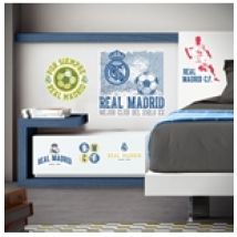 Autocollants Muraux Real Madrid - Logo Vintage