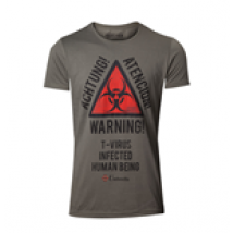 T-shirt Resident Evil - Biohazard Warning