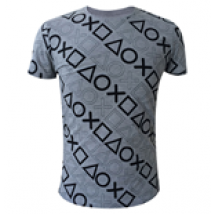 T-shirt PlayStation - All over PlayStation Buttons