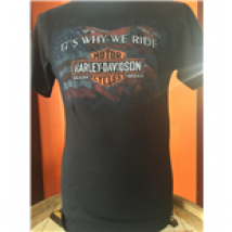 T-shirt Harley Davidson - Why Rude