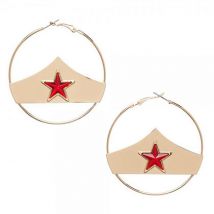 Boucles d'Oreilles Wonder Woman - Star