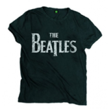 T-shirt The Beatles: Vintage Drop T Logo