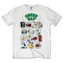 T-shirt Green Day Dookie RRHOF