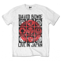 T-shirt David Bowie: Live in Japan