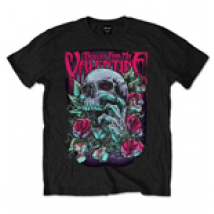 T-shirt Bullet For My Valentine: Skull Red Eyes
